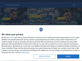 'chelsea-news.co' screenshot