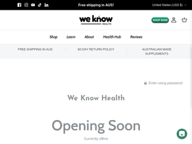 getweknow.com homepage screenshot