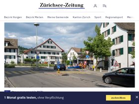 'zsz.ch' screenshot