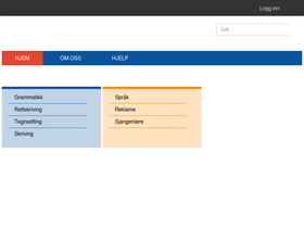 'norsksidene.no' screenshot