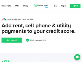 'levelcredit.com' screenshot