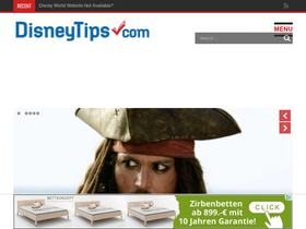 'disneytips.com' screenshot