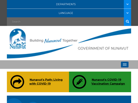 'gov.nu.ca' screenshot