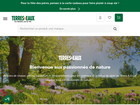 'terreseteaux.fr' screenshot