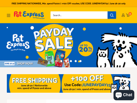 'petexpress.com.ph' screenshot