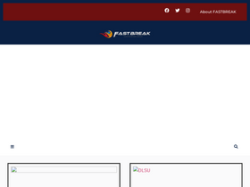 'fastbreak.com.ph' screenshot
