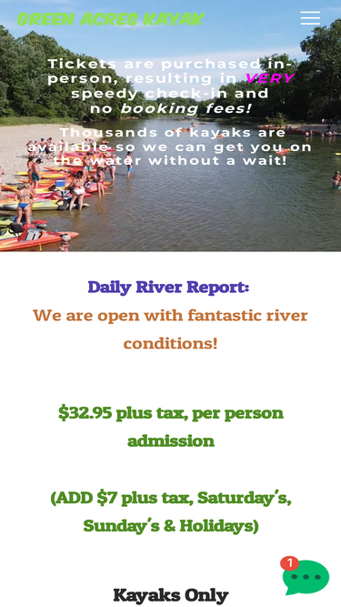greenacrescanoe.com