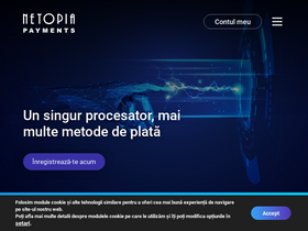 'netopia-payments.com' screenshot