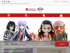 'omegacenter.es' screenshot