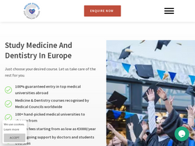 'medlinkstudents.com' screenshot