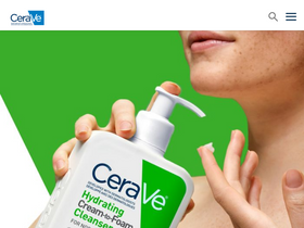 'cerave.ca' screenshot