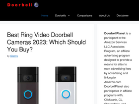 'doorbellplanet.com' screenshot