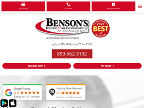 bensonshvac.com