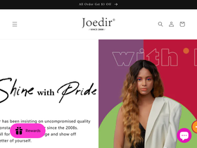 joedirwigs.com homepage screenshot