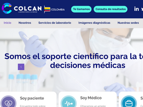 'laboratoriocolcan.com' screenshot
