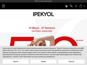 'ipekyol.com.tr' screenshot