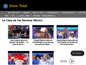 'sitiostotal.com' screenshot