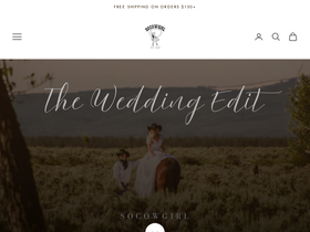 socowgirl.com homepage screenshot