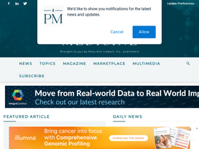 'insideprecisionmedicine.com' screenshot