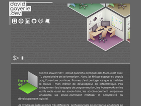 'gayerie.dev' screenshot