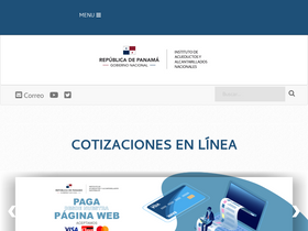 'idaan.gob.pa' screenshot