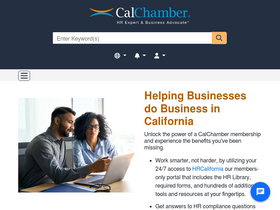 'calchamber.com' screenshot