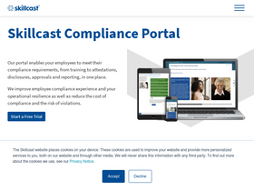'skillcast.com' screenshot