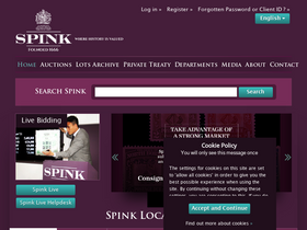 'spink.com' screenshot
