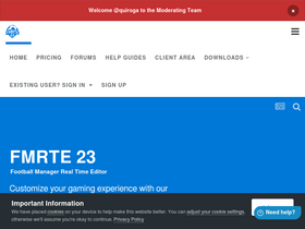 'fmrte.com' screenshot