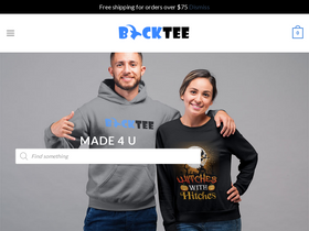 'bucktee.com' screenshot