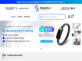 smartket.cl homepage screenshot