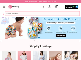 'healofy.com' screenshot