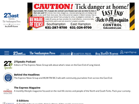 '27east.com' screenshot