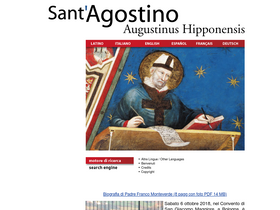 'augustinus.it' screenshot