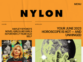 'nylon.com' screenshot