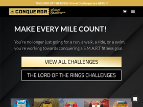 'theconqueror.events' screenshot