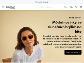 'fielmann.cz' screenshot