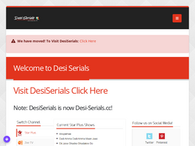 'desiserials.info' screenshot