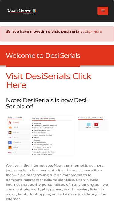 desi serials.cc Competitors Top Sites Like desi serials.cc