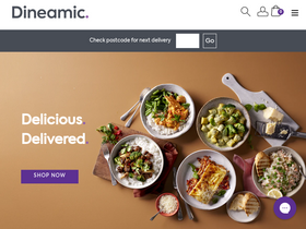 'dineamic.com.au' screenshot