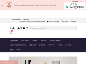 'tatayab.com' screenshot