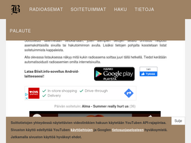 'biisit.info' screenshot