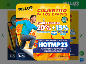 'pillofon.mx' screenshot