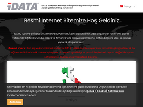 'idata.com.tr' screenshot