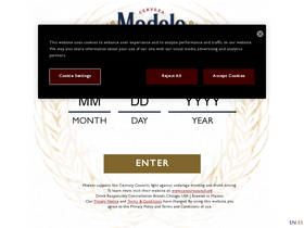 'modelousa.com' screenshot