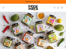 pikklemania.com homepage screenshot