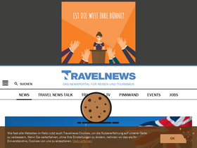 'travelnews.ch' screenshot