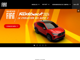 'fiat.com.mx' screenshot
