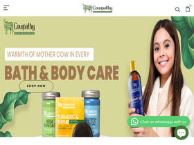 Cowpathy website screenshot