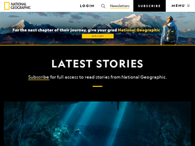 'natgeo.com' screenshot